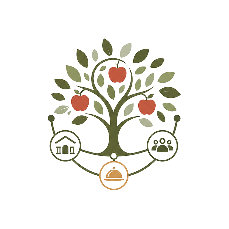 Event Orchard's apple tree mark